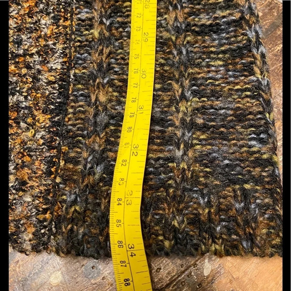 Anthropologie Curio Knit Sweater Long Line Button Up Cardigan - Picture 7 of 7